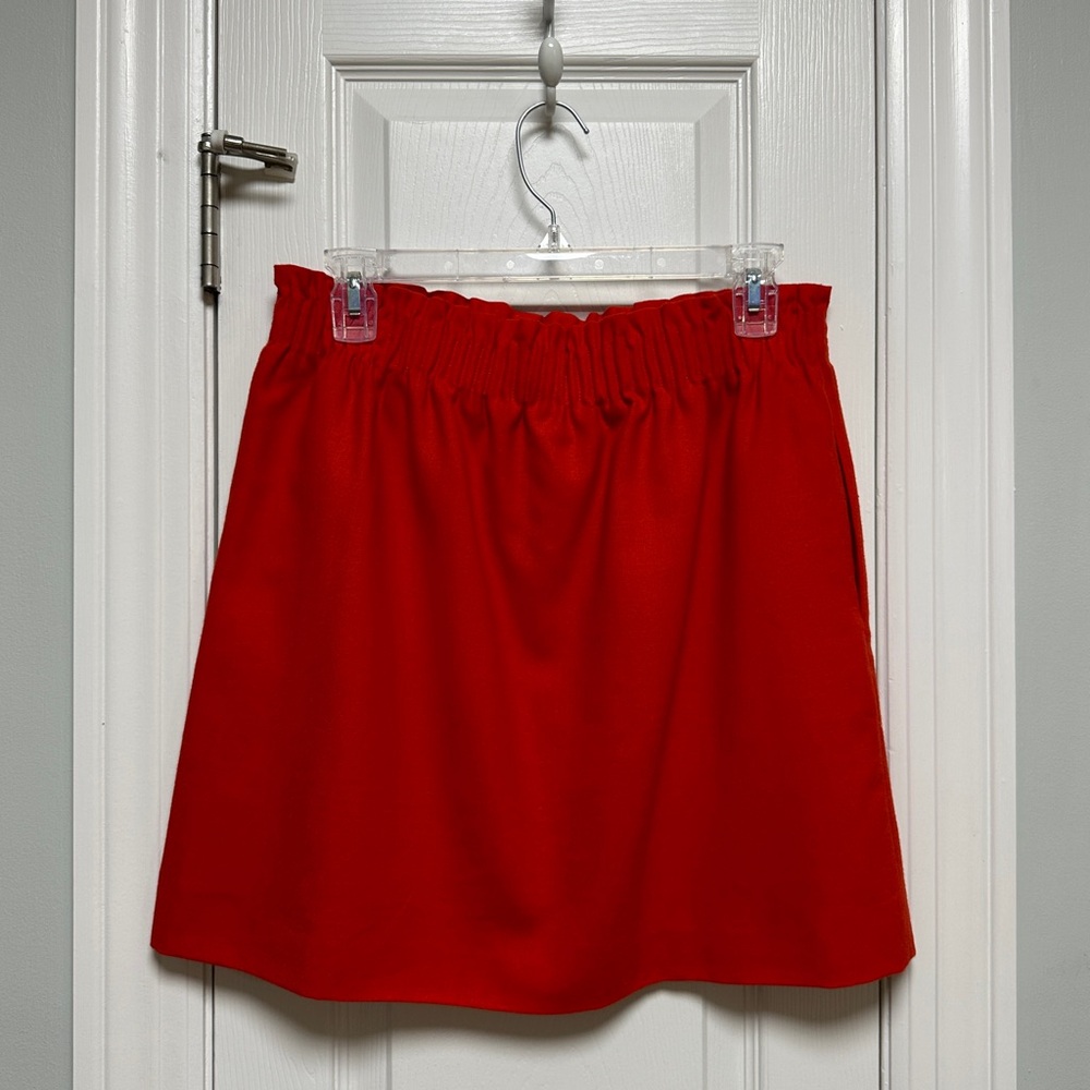 J.Crew - Wool blend mini Skirt with Pockets - women’s size 6